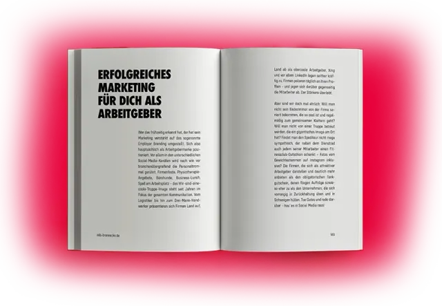 Blick ins Buch: Erfolgreiches Marketing für dich als Arbeitgeber